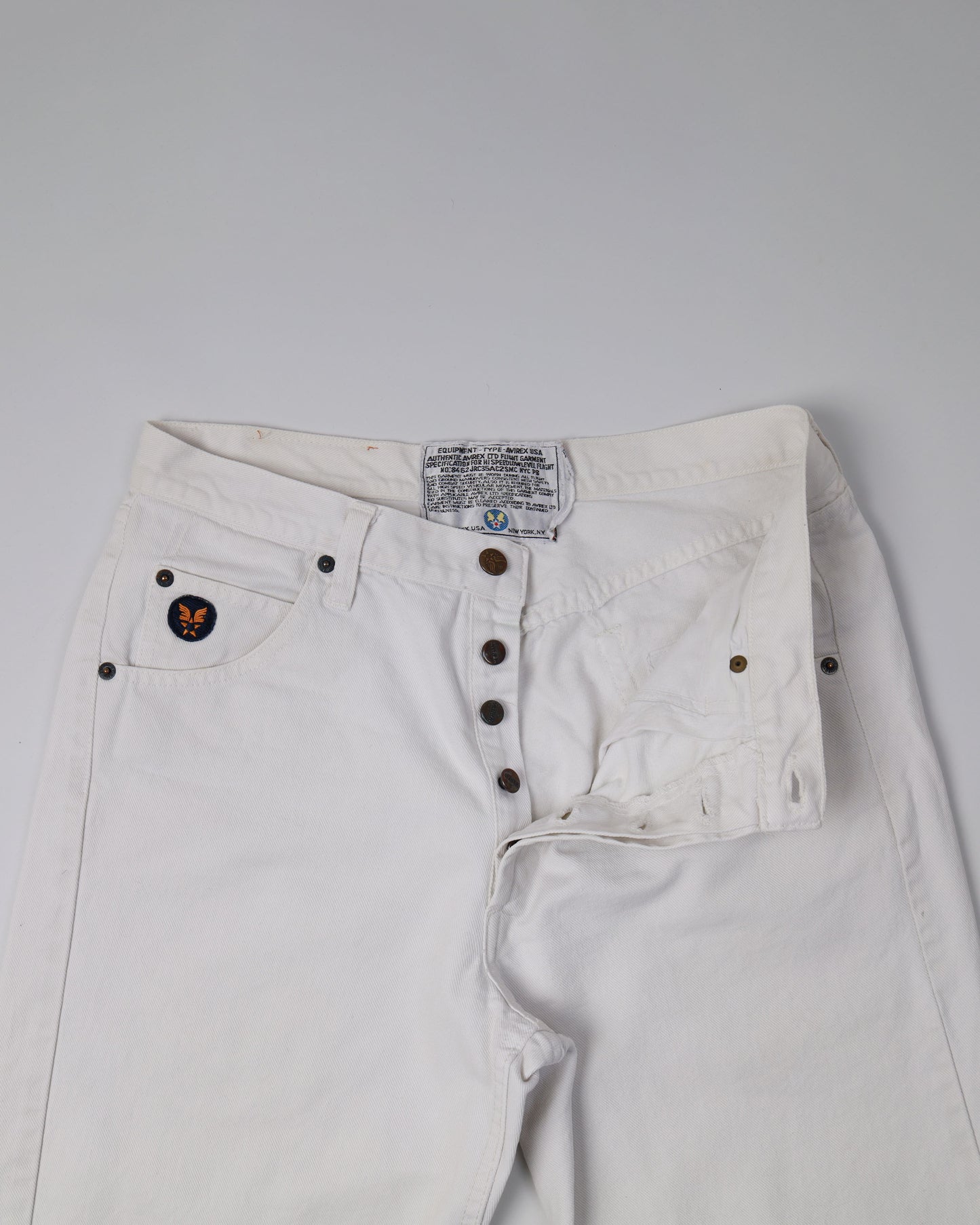 Avirex Denim Jeans White W30