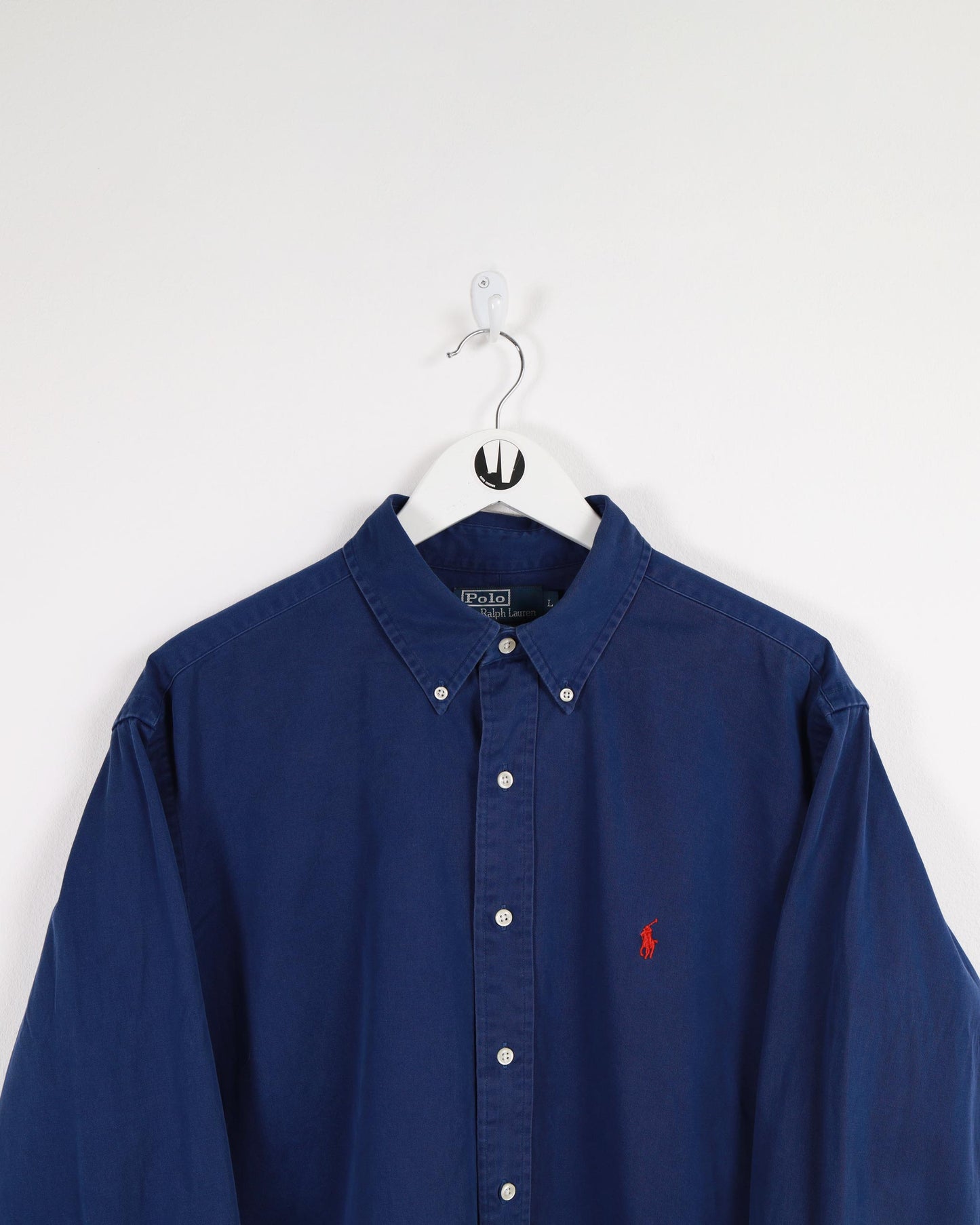Polo Ralph Lauren Camicia a maniche lunghe Custom Fit Blu L