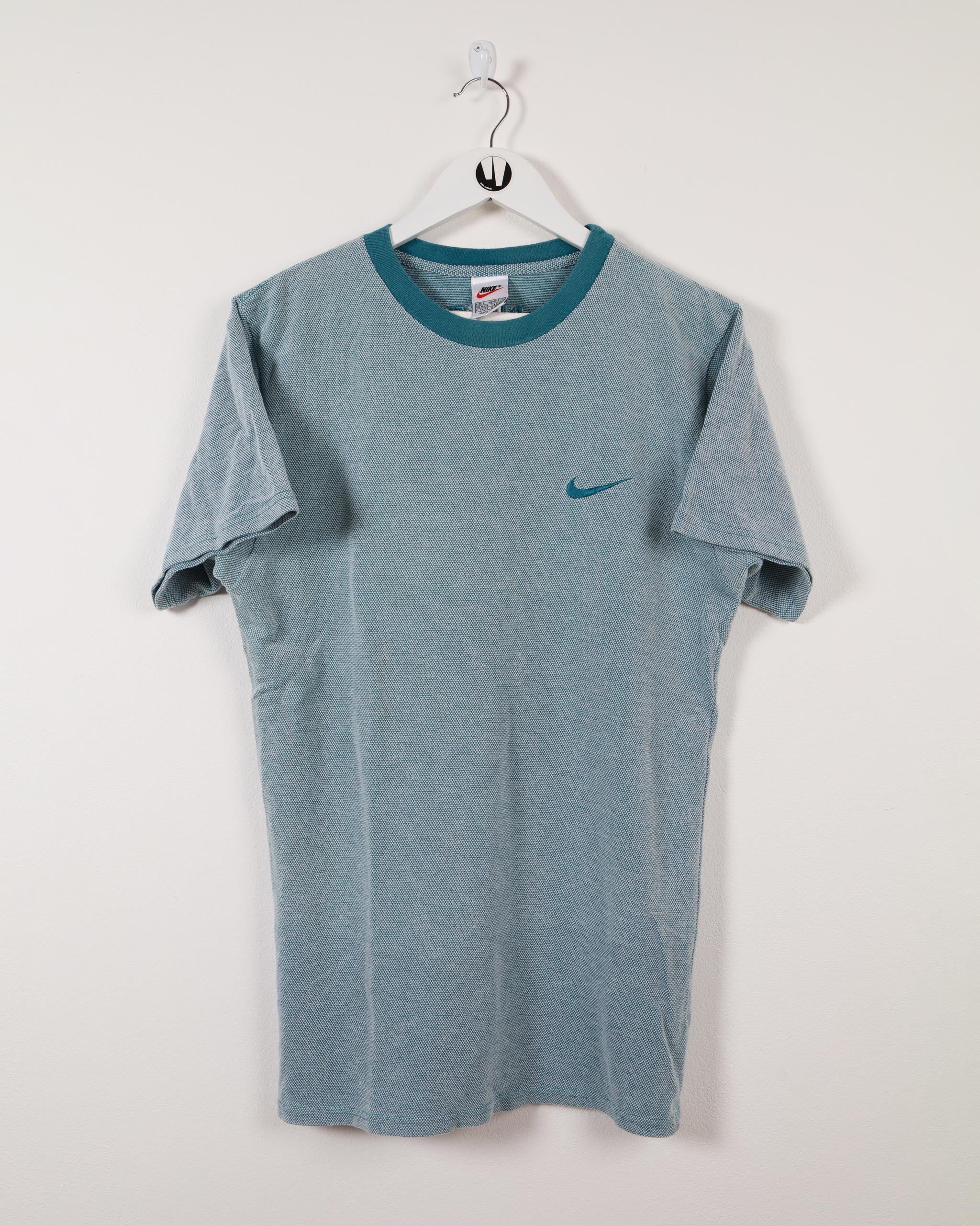 Nike Crewneck Dot T Shirt Teal Blue S www.ratovintage