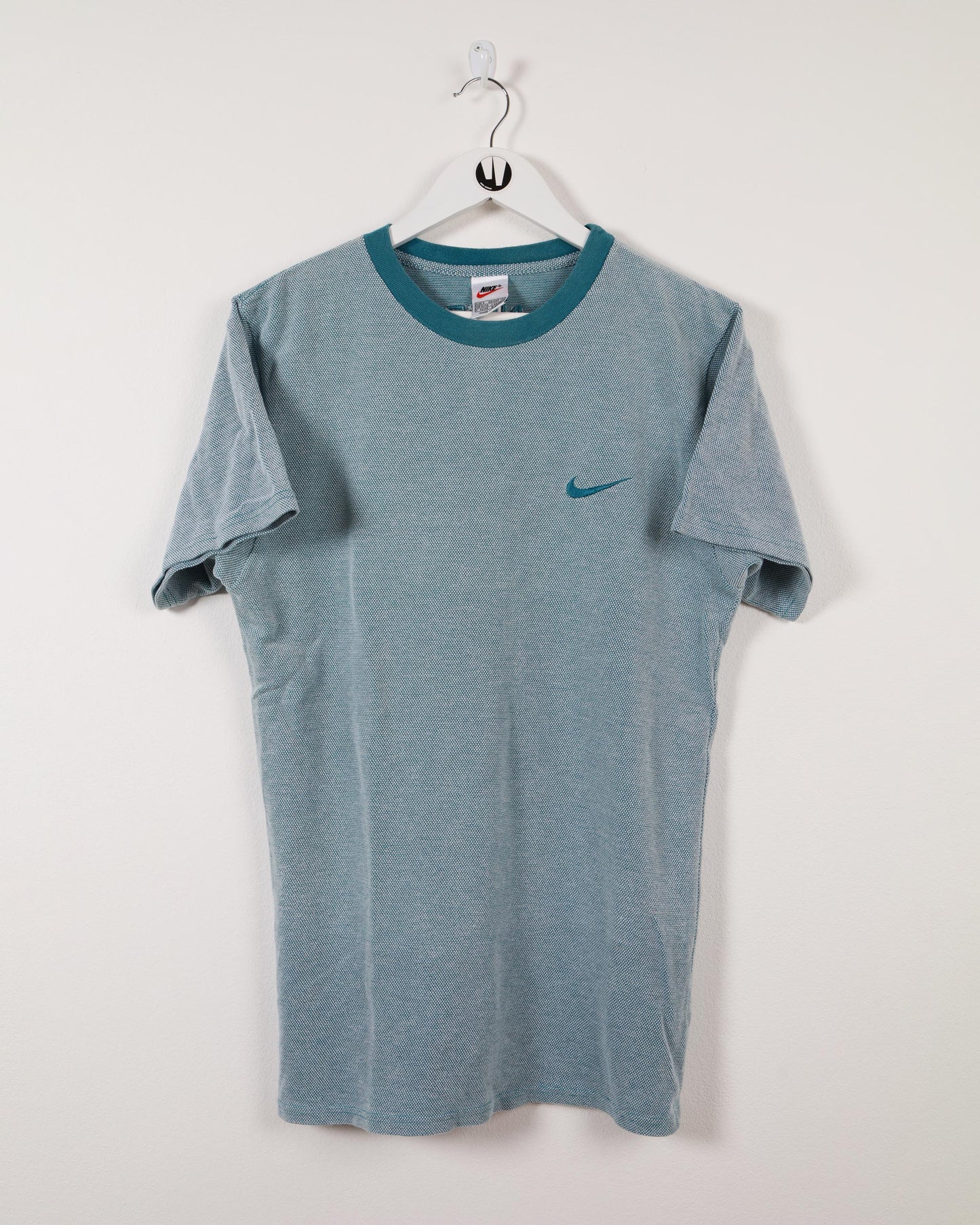 Nike Crewneck Dot T-Shirt Teal Blue S